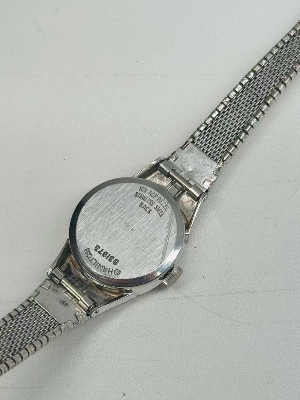Vintage Hamilton Electronic Ladies 19mm Watch 10K RGP  New Battery Running - Picture 8 of 11